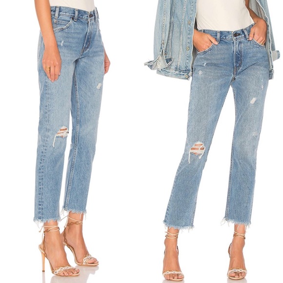 Levi's Denim - NWT 505c Cropped Distressed Jeans